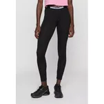Dámské legíny Urban Classics Ladies Logo Leggings velikost S black