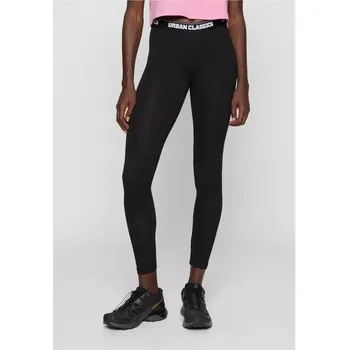 Dámské legíny Dámské legíny Urban Classics Ladies Logo Leggings velikost S black