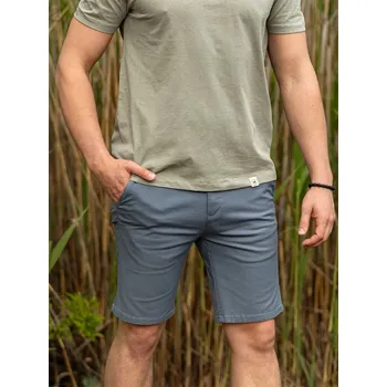 Pánské kraťasy Pánské kraťasy - modrošedé Lávově modrošedá L - 44