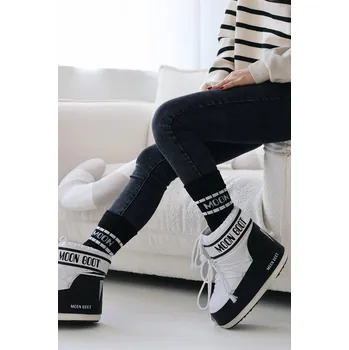 Dámské ponožky Vlněné ponožky MOON černé Velikost: UNI: 37-40