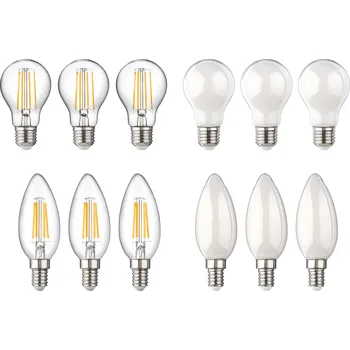 Žárovka LIVARNO® Filamentová LED žárovka, 3 kusy