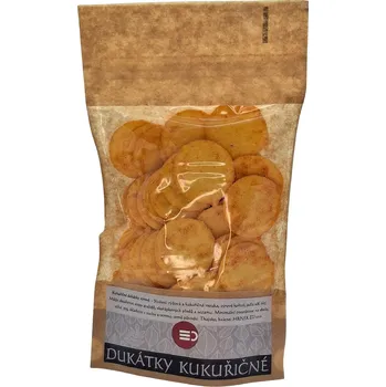 Slaná pochutina Dukátky kukuřičné sýrové 50g