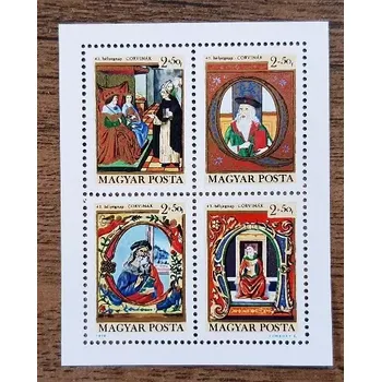 Sběratelství MAĎARSKO ** aršík Bl 77A, Den známky, r. 1970