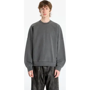 Pánská mikina Mikina Carhartt WIP RGGD Sweat UNISEX Black Garment Dyed S