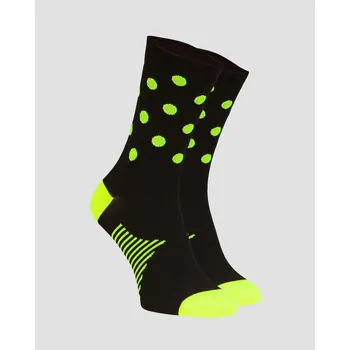 Ponožky Ale Cycling Bubble L22229460-fluo-yellow