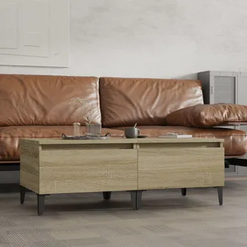 Toaletní stolek Nábytek XL Odkládací stolky 2 ks dub sonoma 50x46x35 cm kompozitní dřevo 819523