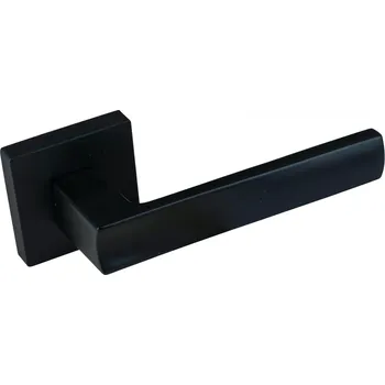 Dveřní kování COBRA ATHENA-S Provedení: BEZ SP. ROZET, Povrch: Černá