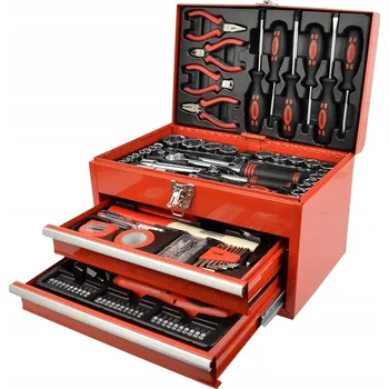 Sada nářadí SADA NÁŘADÍ V KUFRU SE 2 ZÁSUVKAMI + ŠROUBOVÁK
