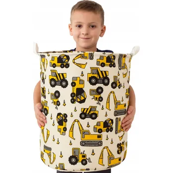 Úložný box Koš na hračky pro děti velký úložný box organizér do pokoje na kostky XXL