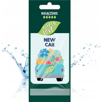 Vůně do auta Máta Love New Car intenzivní vůně do auta/skříně, přívěsek