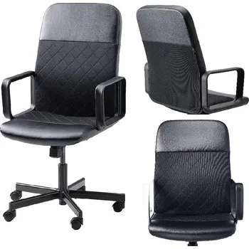 IKEA RENBERGET Otočná židle, Bomstad černá