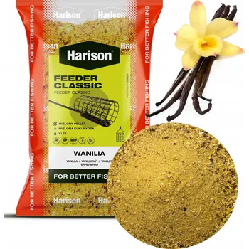 Návnadová surovina Harison Feeder Classic Rybářská Návnada - Vanilka 3kg