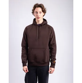 Pánská mikina Carhartt WIP Hooded Chase Sweat Tobacco/Gold S