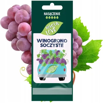 Vůně do auta Máta Love Šťavnaté Hroznové Víno s intenzivní vůní do auta/skříně, přívěsek