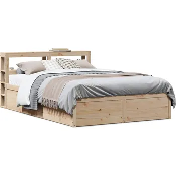 Postel zahrada-XL Rám postele s čelem 140 x 190 cm masivní borovice 3306354