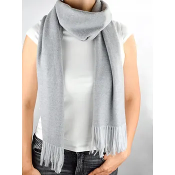 Šála DÁMSKÁ ŠÁLA CS003 HLADKÁ univerzální velikost šedá