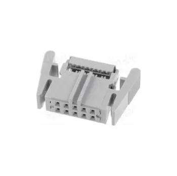 Auto elektroinstalace Zástrčka IDC zásuvka PIN 10 přímý IDC na plochý kabel 1,27mm