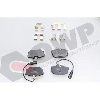 Brzdová destička QWP Sada brzdových destiček QWP WBP393