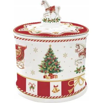 Dóza na potraviny Easy Life/Nuova R2S, dóza s víkem - CHRISTMAS IN EASY LIFE-POZZI