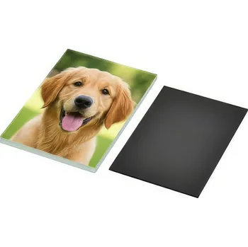 Dekorativní magnet Skleněná magnetka s vlastní fotkou 7x5 cm