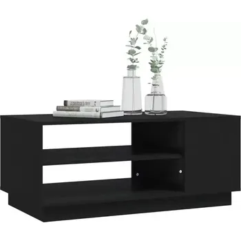 Konferenční stolek Konferenční stolek, dřevo, černá, PULA