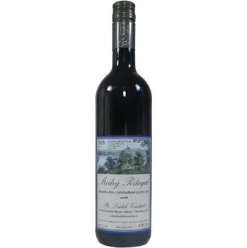 Modrý Portugal 2018, pozdní sběr, Vinařství Vondrák Mělník, suché