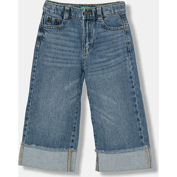 Chlapecké kalhoty Dětské rifle United Colors of Benetton 488PGE02O 488PGE02O.P.seasonal modrá 55X, vel. 116