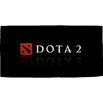 Osuška Sablio Ručník DOTA 2 Černá - 30x50 cm