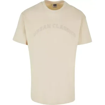 Pánské tričko Pánské tričko Urban Classics Oversized Gate Tee velikost M sand