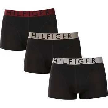 Boxerky 3PACK pánské boxerky Tommy Hilfiger černé (UM0UM03465 0RT) XXL UM0UM03465 0RT Možnost vrácení zboží ZDARMA do 120 dnů!