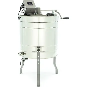 Medomet tangenciální 4-rámkový univerzální, ruční + elektrický 12/230 V Ø 600 mm – OPTIMA LINE