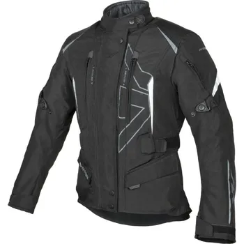 Moto bunda Bunda Teressa II, AYRTON, dámská (černá/šedá) 2026 2XL