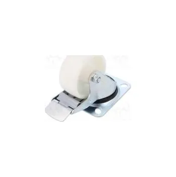 Pojezdové kolečko Pojezdové kolo Ø 80mm W 35mm H 105mm otočné s brzdou 150kg