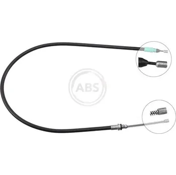 Lanko parkovací brzdy Tažné lanko, parkovací brzda A.B.S. K13915