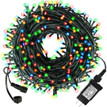 Vánoce Asao Venkovní vánoční LED řetěz – barevné 14m - 140 led diod