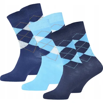 Pánské ponožky Ponožky GIANVAGLIA Pánské vícebarevné bavlněné ponožky velikosti 39-42