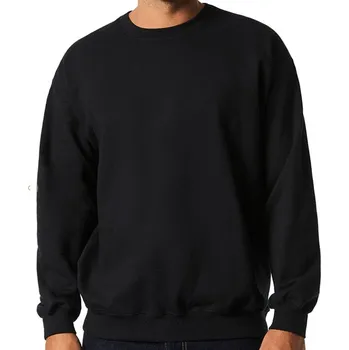 Pánská mikina Mikina SOFTSTYLE UNISEX Teplá Bez Kapuce GILDAN SF500 ČERNÁ XL