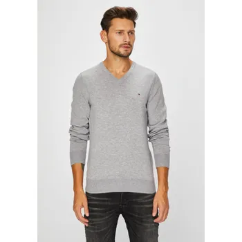 Pánský svetr Tommy Hilfiger pánský šedý svetr 20010550-8719704029232