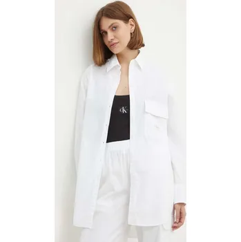 Dámská košile Calvin Klein dámská bílá košile 20008328-8720109921946
