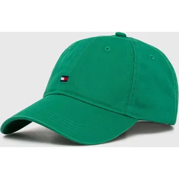 Kšiltovka Tommy Hilfiger dámská zelená kšiltovka 10001924-2037806