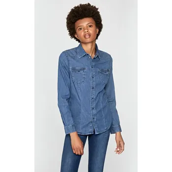 Dámská košile Pepe Jeans dámská džínová košile Rosie 20016494-8434786103549