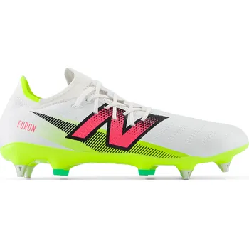 Kopačky Pánské kopačky New Balance FURON PRO SG V7+ SF1SH75 – bílé