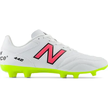 Kopačky Pánské kopačky New Balance 442 ACADEMY FG V2 MS43FWH2 – bílé