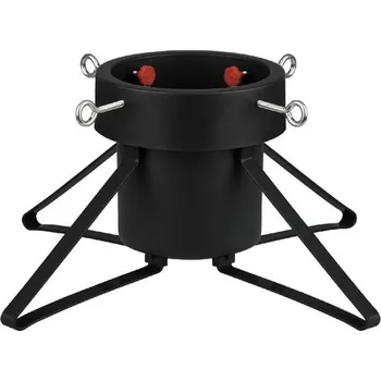 Vánoční ozdoba Stojan na vánoční stromeček 48 x 20 cm černý