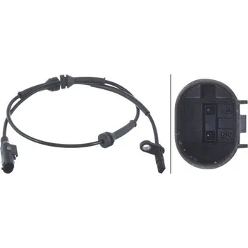 ABS Snímač, počet otáček kol HELLA 6PU 012 039-641
