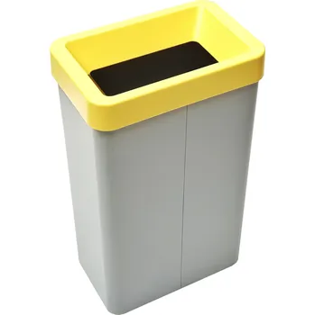 Odpadkový koš Odpadkový koš na tříděný odpad Caimi Brevetti Maxi G,70 L, žlutý, plast
