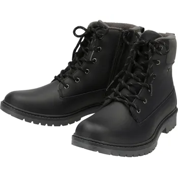 Pánské polobotky esmara® Pánská kožená kotníková obuv (černá, 44)