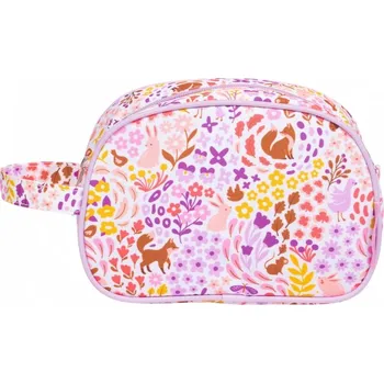 Kosmetická taška A Little Lovely Company - toaletní taštička - květinová zahrada (1326)