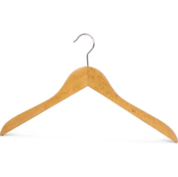 Ramínko MAWA dřevěné ramínko BUSINESS, ergonomické, 45 cm, přírodní