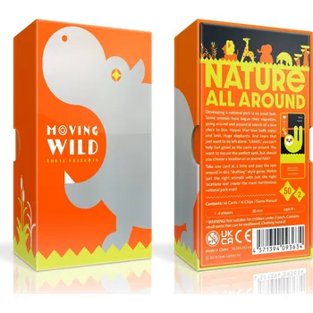 Desková hra Oink Games Moving Wild (EN) - karetní hra